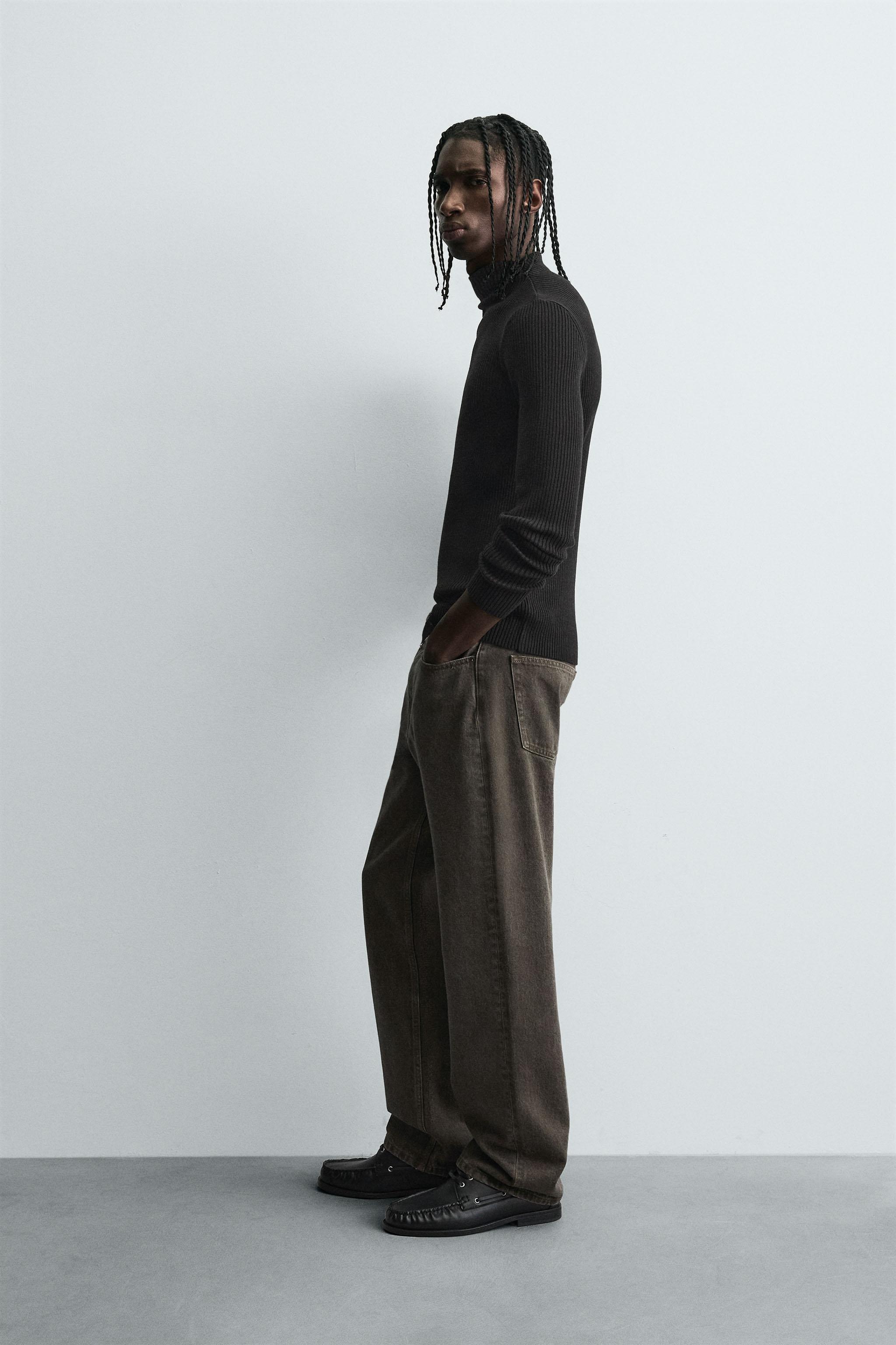 RIB MOCK NECK JUMPER